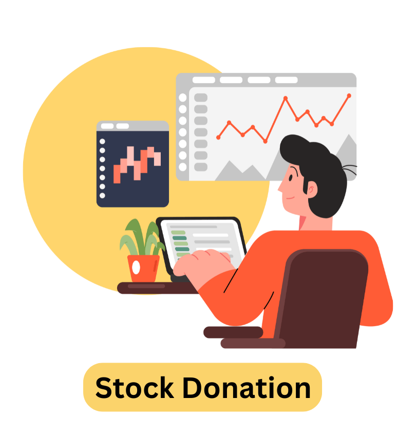 Stock donation seo